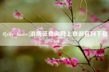 永城消防证查询网上查询官网下载