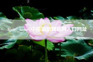 永城中国消防网官网入口网址
