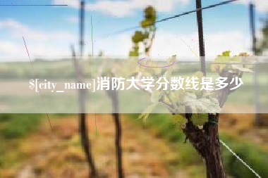 永城消防大学分数线是多少