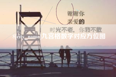 永城九宫格数字对应方位图