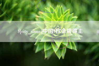 永城中国9枚金牌得主