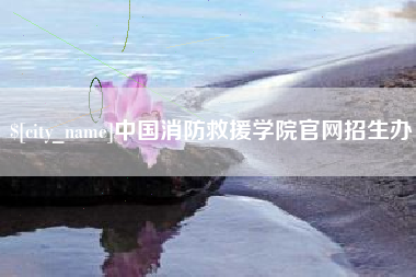 永城中国消防救援学院官网招生办