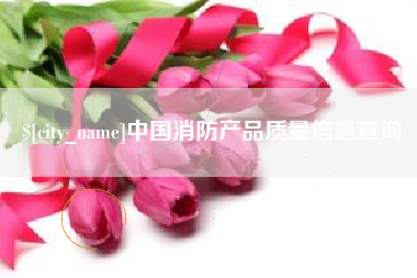 永城中国消防产品质量信息查询