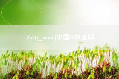 永城中国18枚金牌