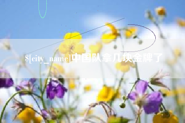 永城中国队拿几块金牌了
