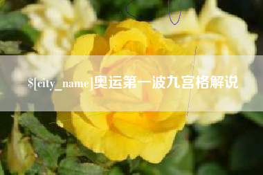 永城奥运第一波九宫格解说