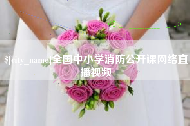 永城全国中小学消防公开课网络直播视频
