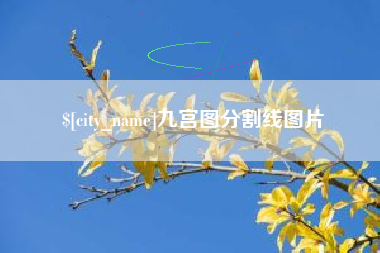 永城九宫图分割线图片