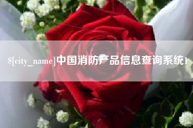 永城中国消防产品信息查询系统1