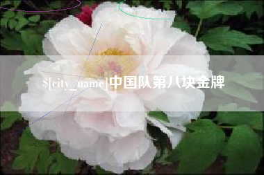 永城中国队第八块金牌