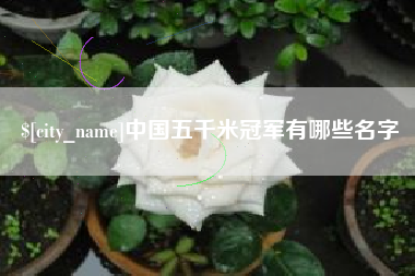 永城中国五千米冠军有哪些名字