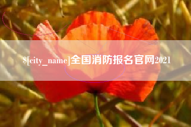 永城全国消防报名官网2021